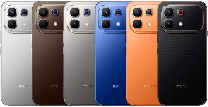 Infinix Note 60 Pro 5G front and back view