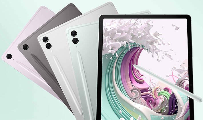 Samsung Galaxy Tab S9 FE with the included S Pen
