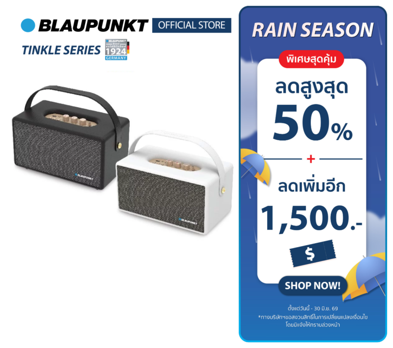 Blaupunkt Tinkle Review Thailand 2026: Stylish 80W Speaker for Home Use, Not Big Events